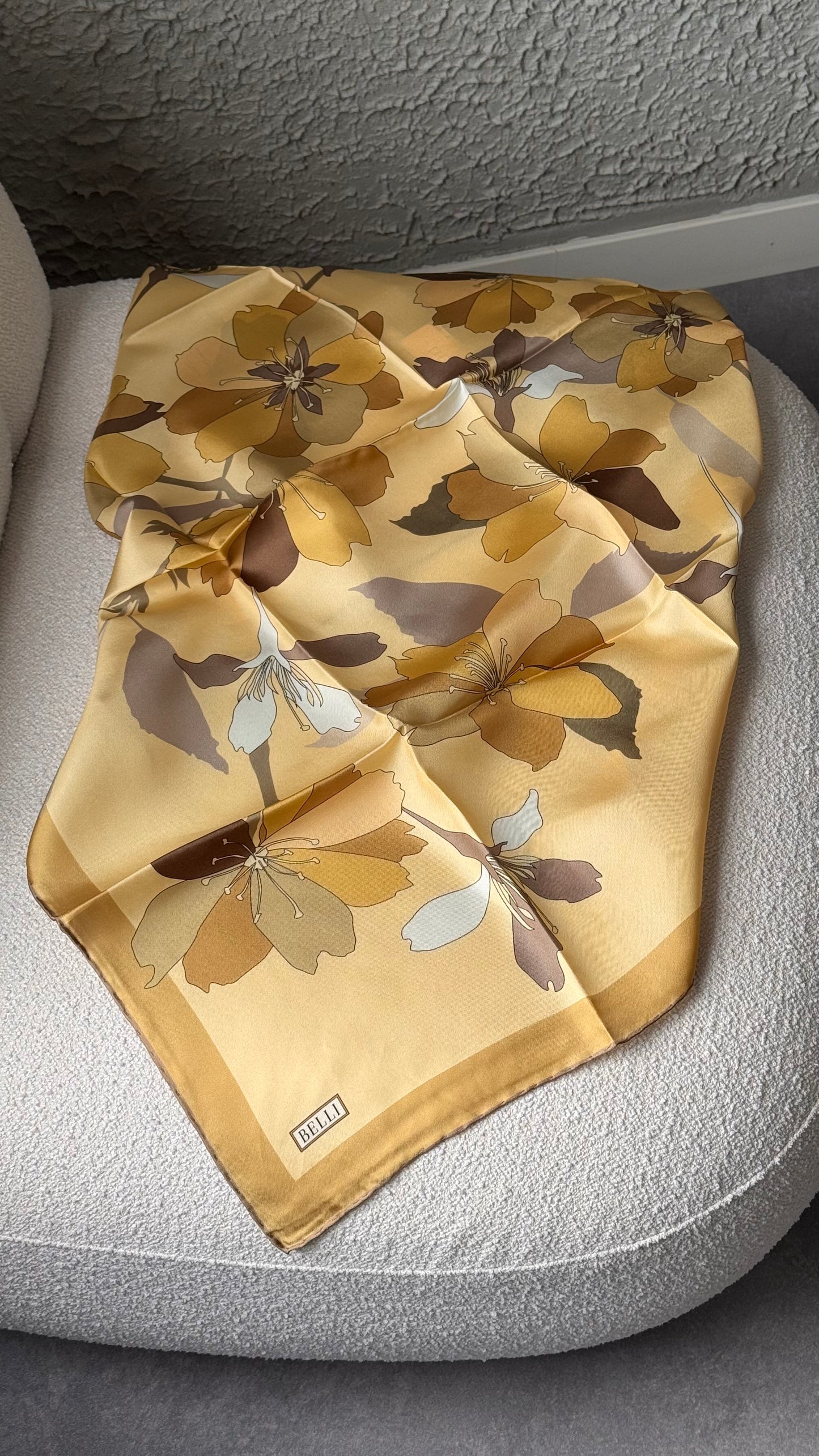 Belli Twill İpek Eşarp