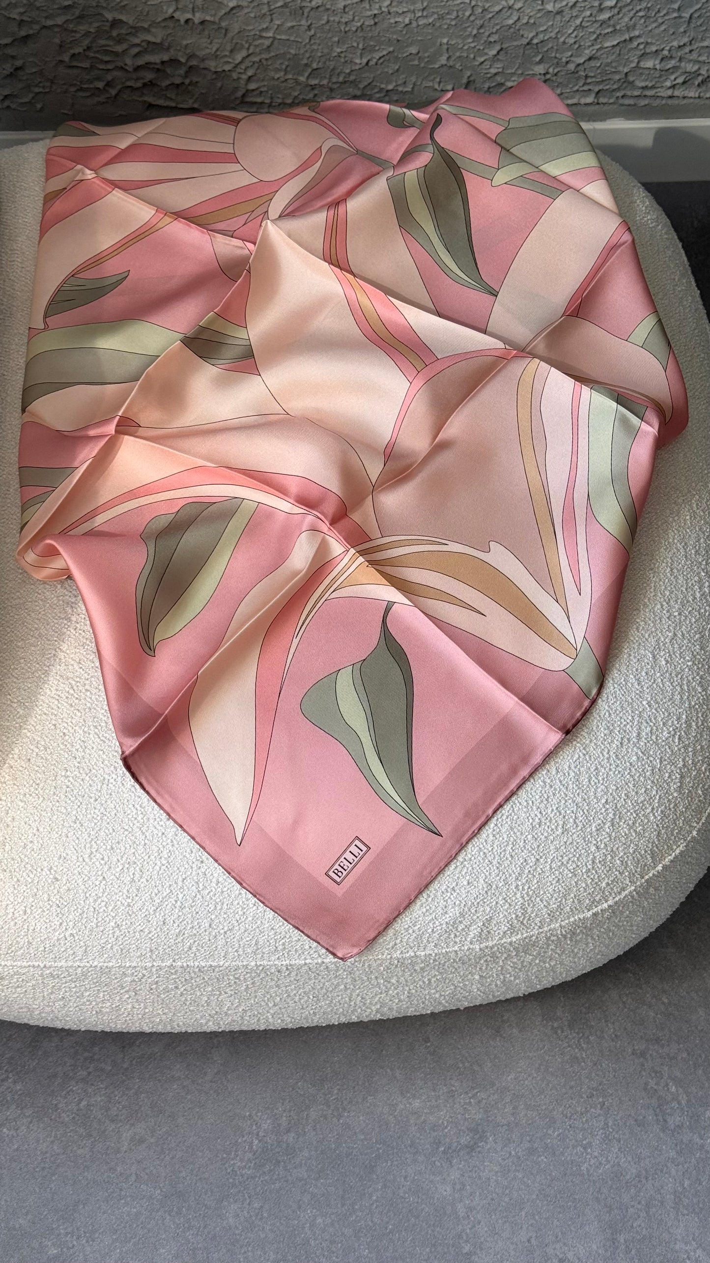 Belli Twill İpek Eşarp