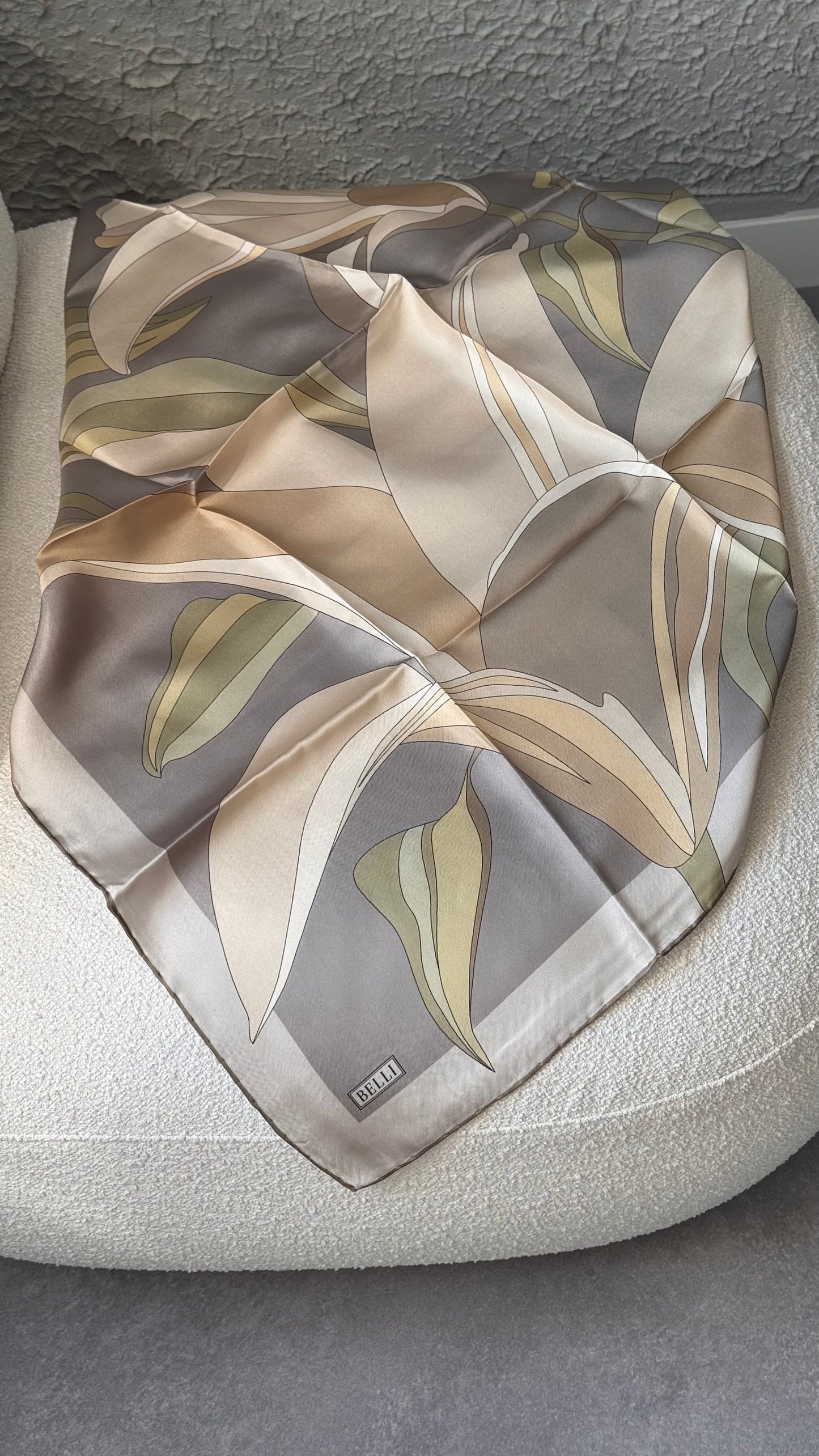 Belli Twill İpek Eşarp