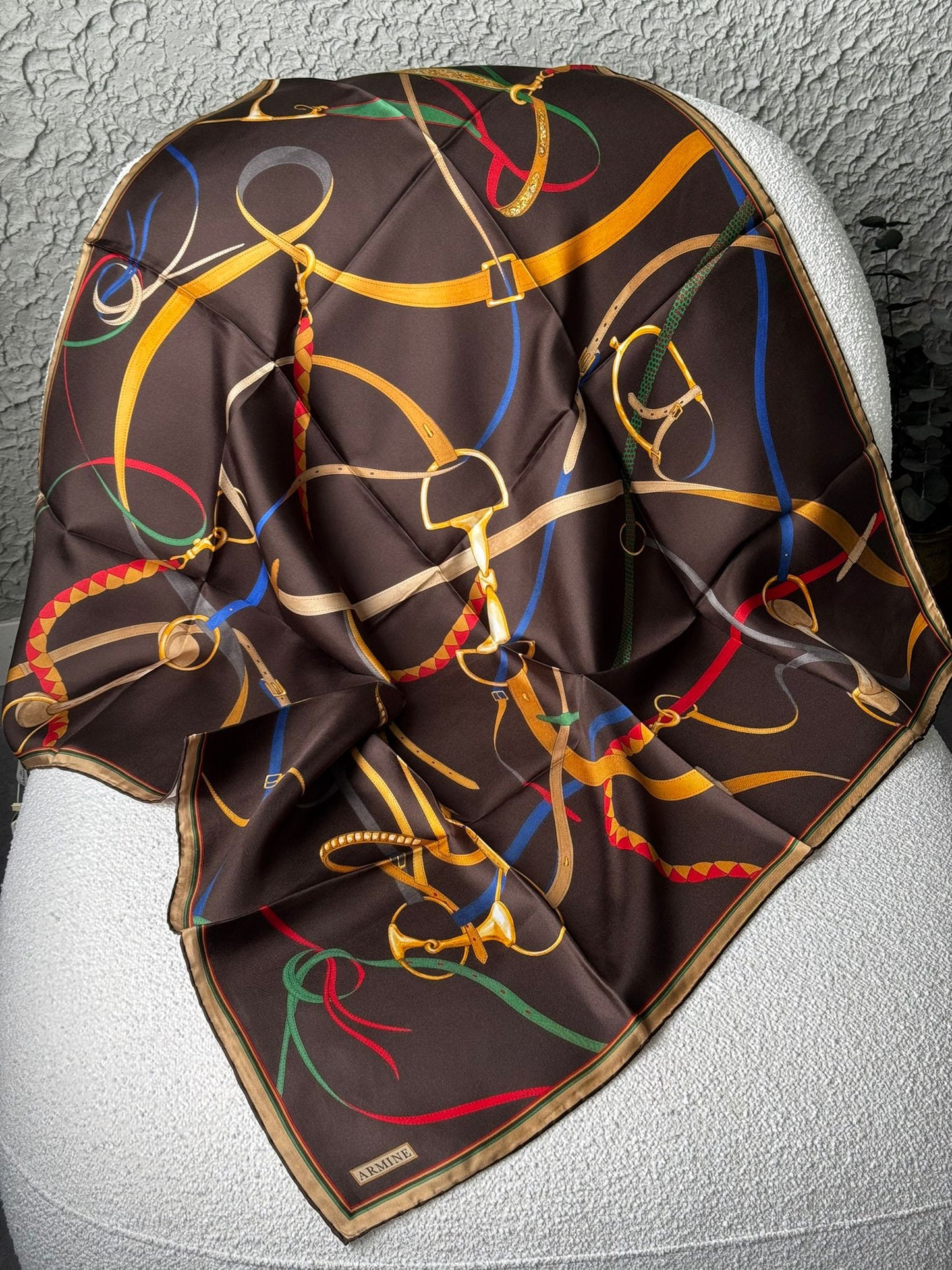 Armine Saf İpek Sura Eşarp 9517D 84