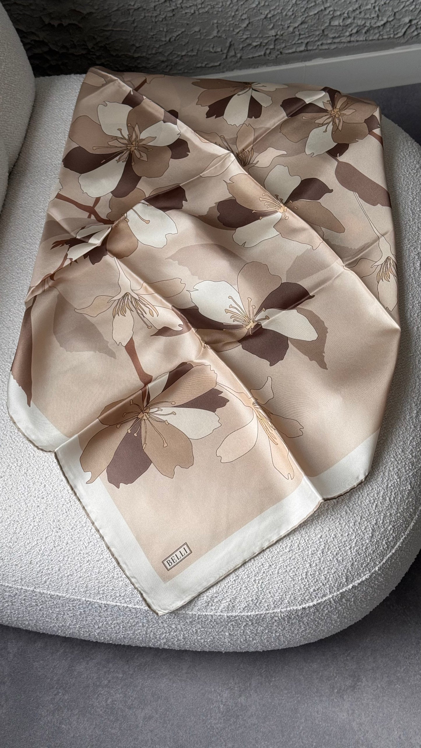 Belli Twill İpek Eşarp